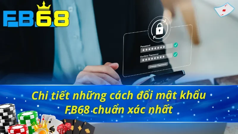 Chi tiết những cách đổi mật khẩu FB68 chuẩn xác