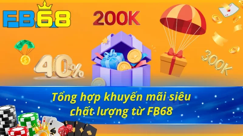 Tổng hợp các khuyến mãi FB68 được đánh giá cao