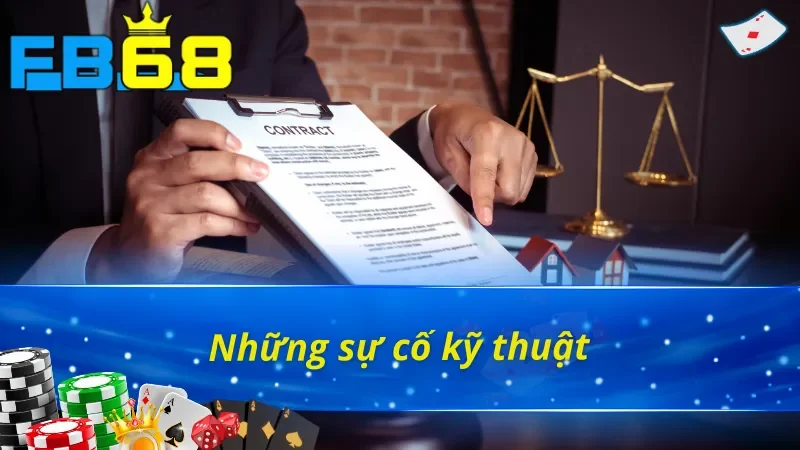 Tuyên bố miễn trừ trách nhiệm FB68 đối với sự cố kỹ thuật 